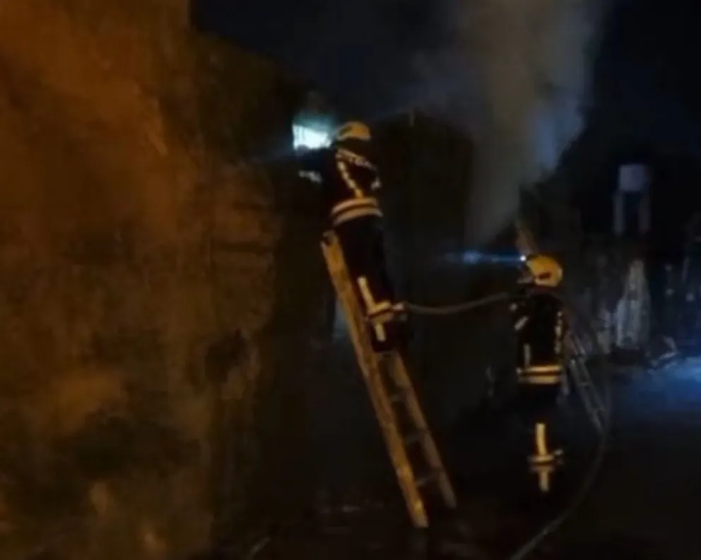 Una mujer murió en un incendio en Cura Brochero. (Foto: El Doce TV)