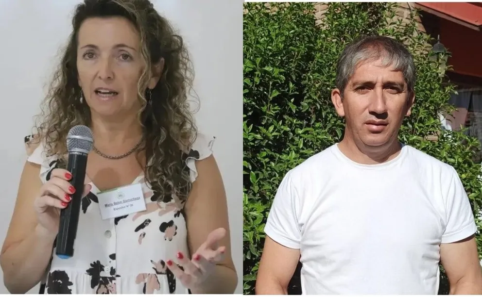 Belén Gurruchaga y Eloy Biassi.