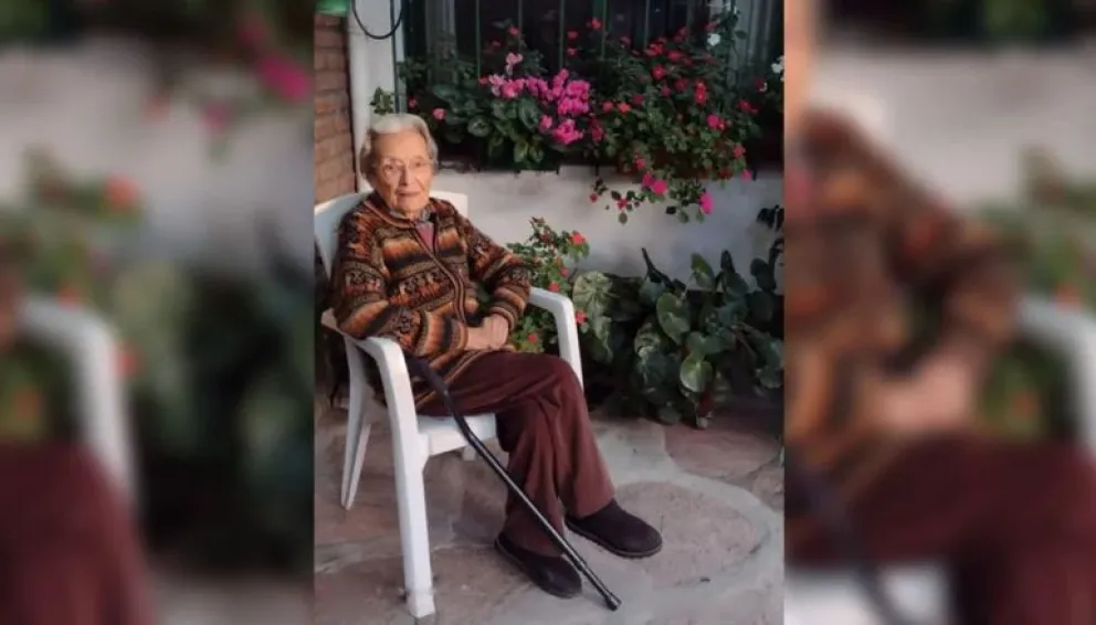 Norita Olivera cumplió 101 años. Foto EDR