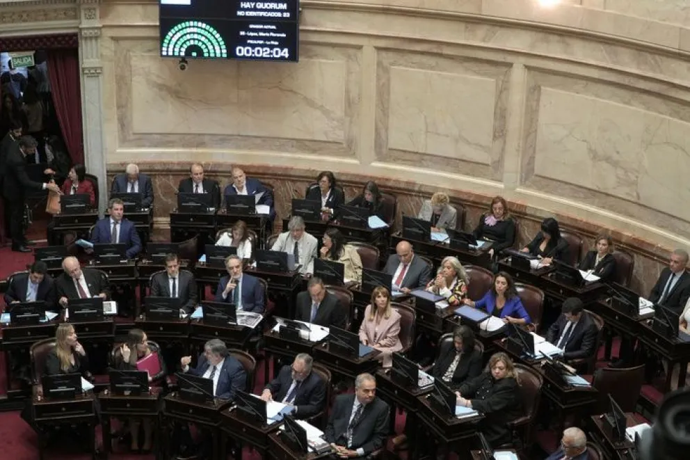 Senado de la Nación Argentina. Foto NA - Página 12