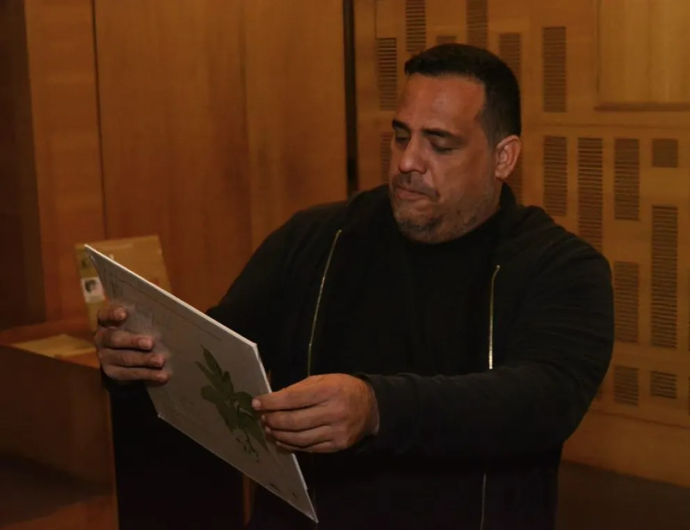 Pedro Funes, organizador de "Alta fidelidad".