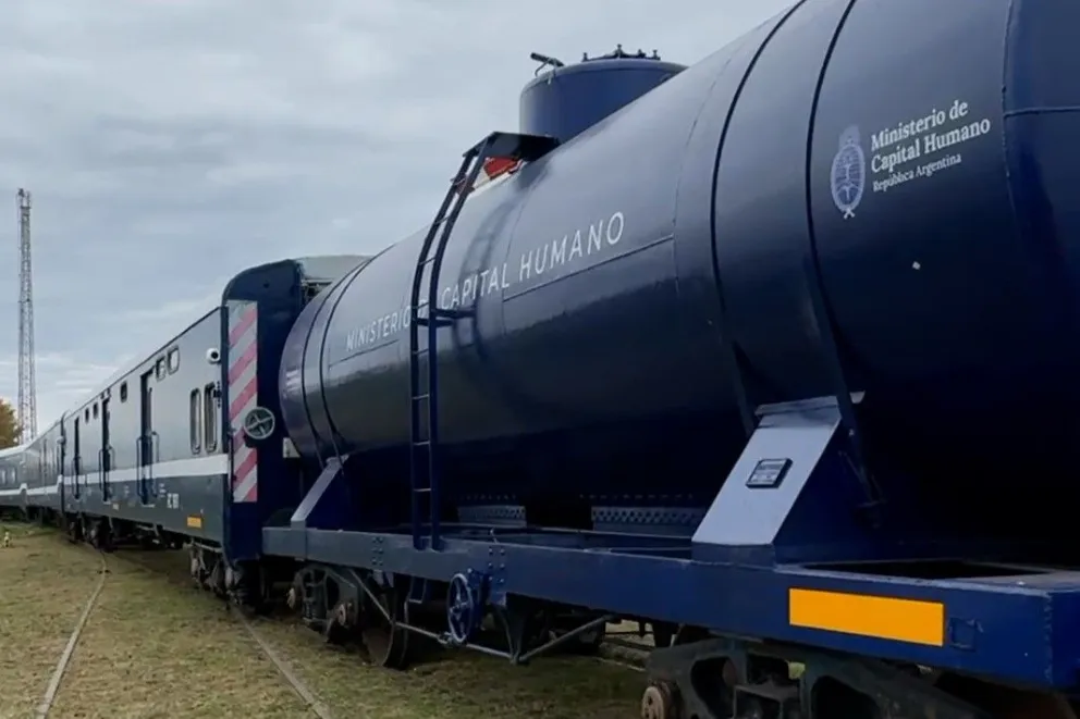 El tren de Capital Humano ofrecerá atención a vecinos de Villa Mercedes, Justo Daract y Alto Pelado.
