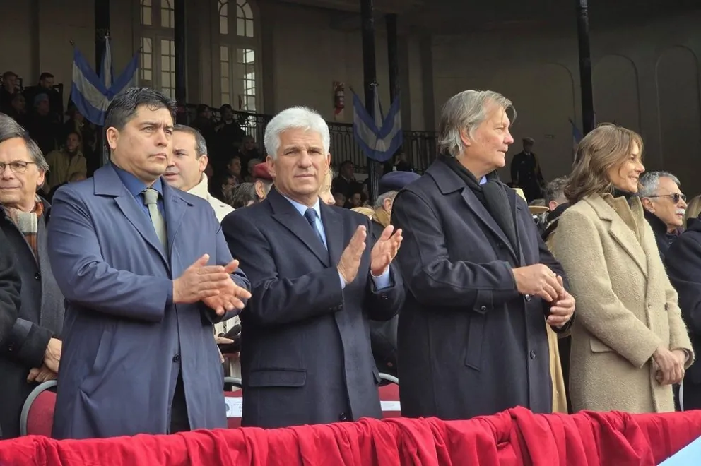 El Gobernador participó del acto inaugural de la Exposición Rural.