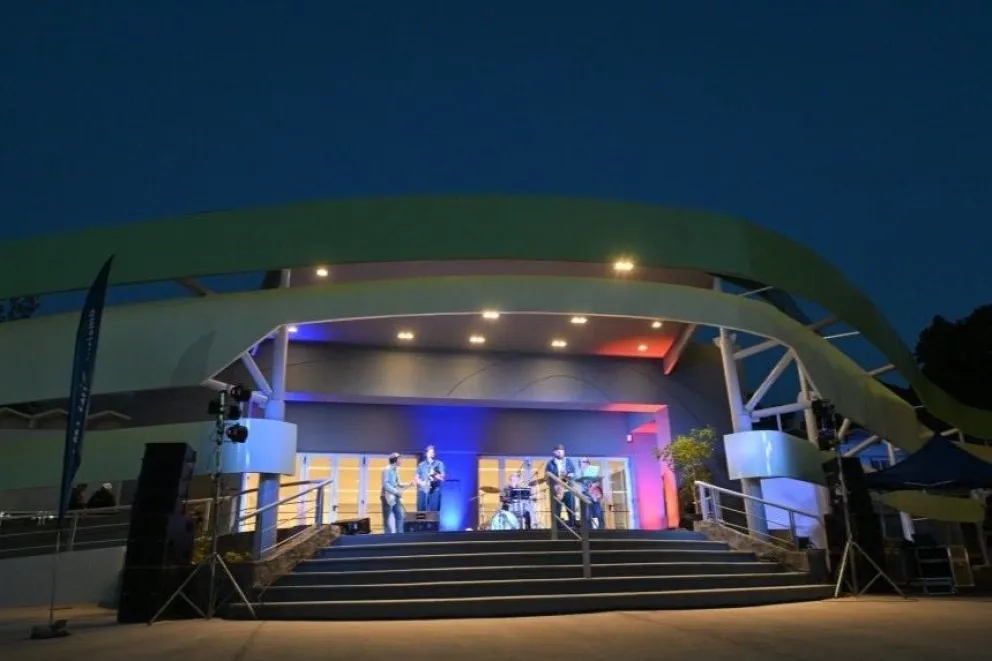 El Centro de Convenciones de Merlo donde se desarrollará la Feria del Libro Provincial 2025.