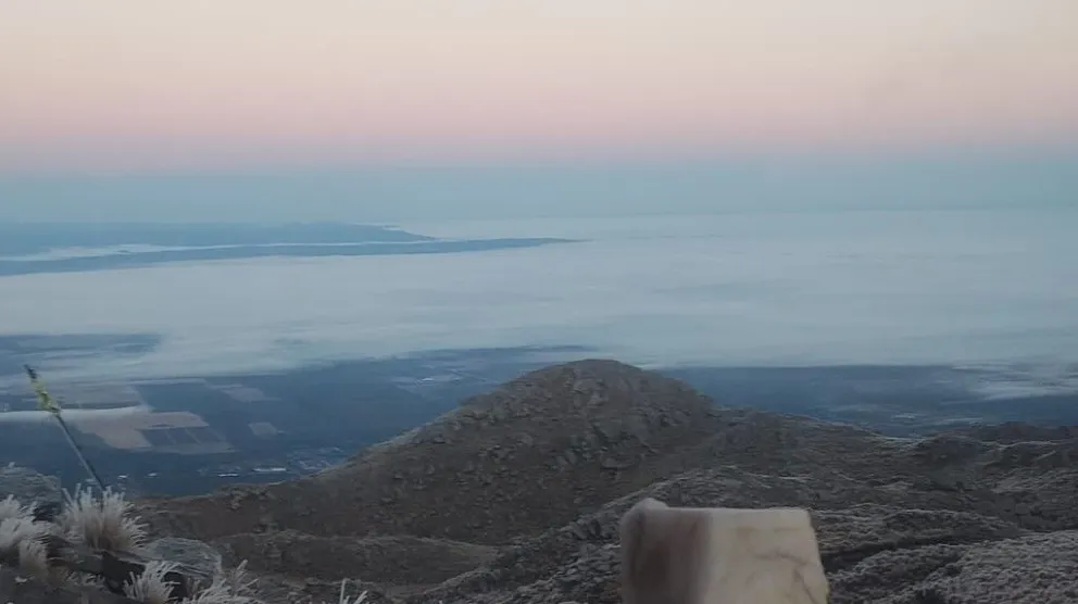 Septiembre se inicia en Merlo con temperaturas mínimas de 1 grado y heladas.
