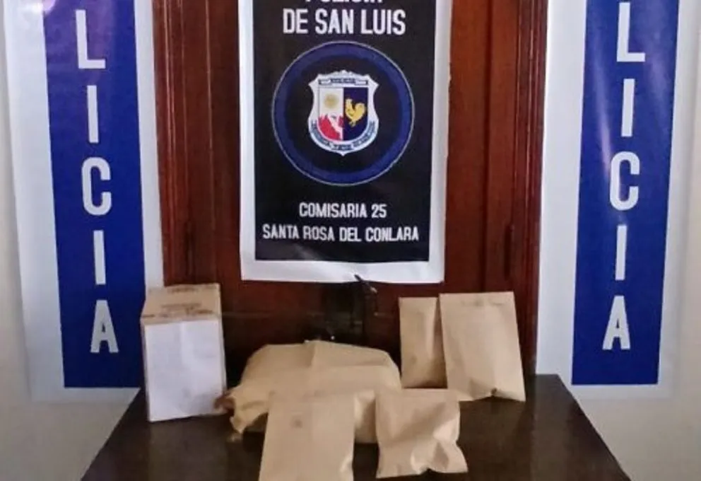 Esclarecen un robo calificado por escalamiento en Santa Rosa. (Foto: Pol. de San Luis)