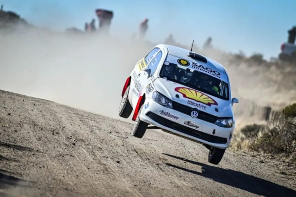 “Espy” González aumenta la diferencia en el campeonato, cuando restan tres fechas para el final. (Foto: Marcelo Lacerda//Rally País)