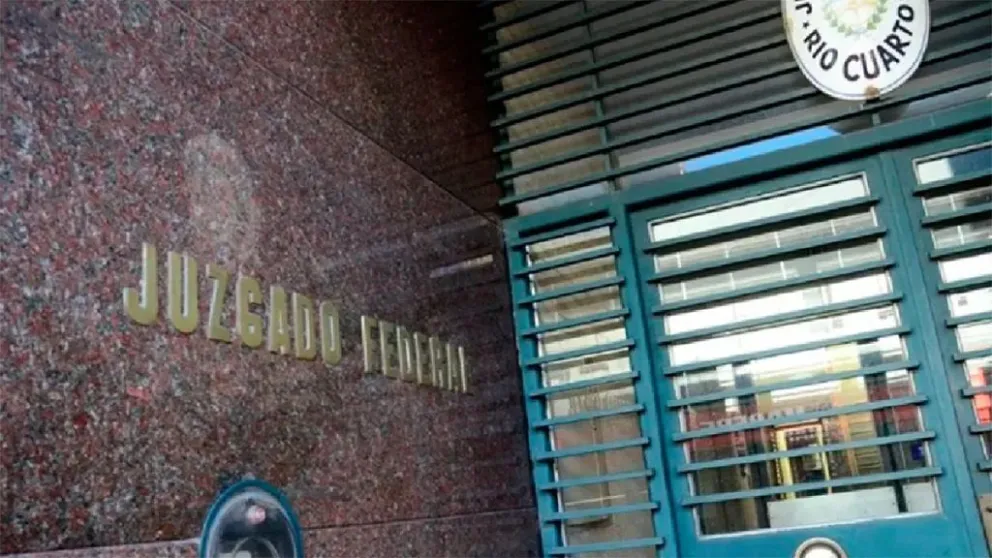 La medida fue tomada el Juzgado Federal de Río Cuarto. 