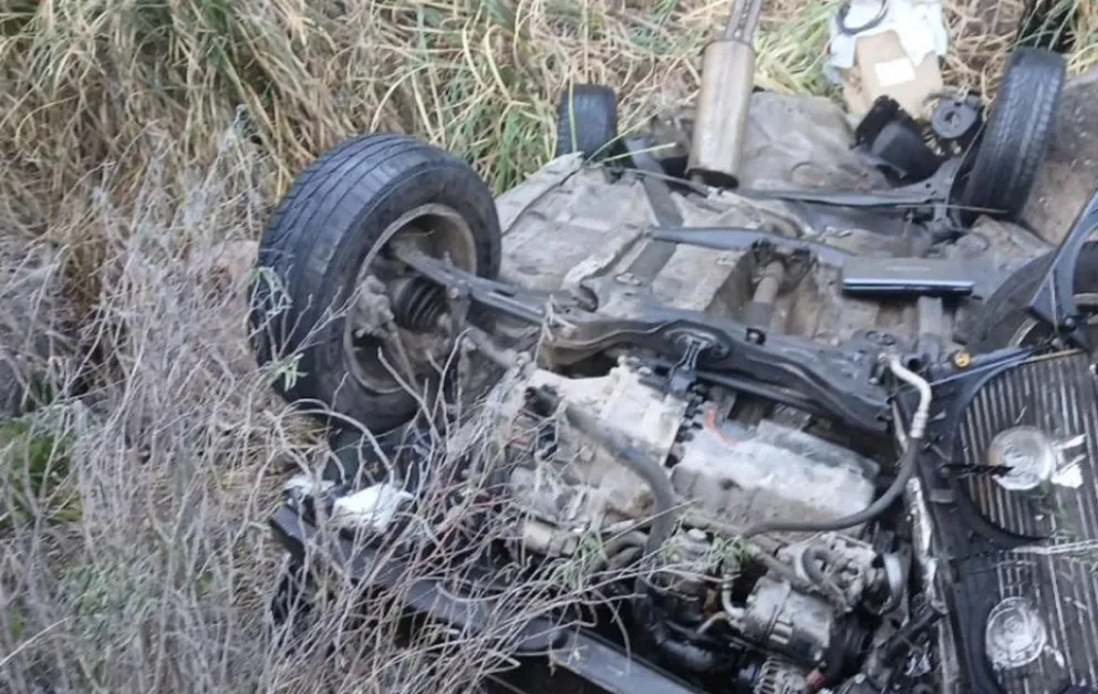 Despiste fatal en el camino a las Altas Cumbres.  (Foto: Policía de Córdoba)
