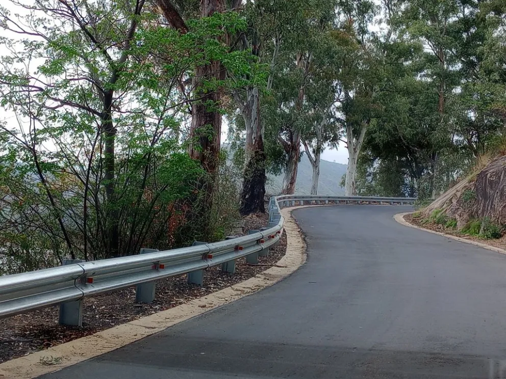 La obra incluyó el ensanche y repavimentación del camino. (Fotos: La Otra Mirada)