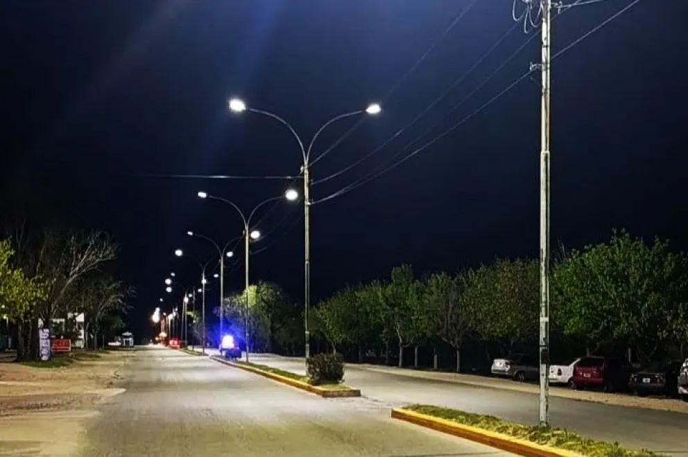 La entrada a la Villa Turística luce renovada.