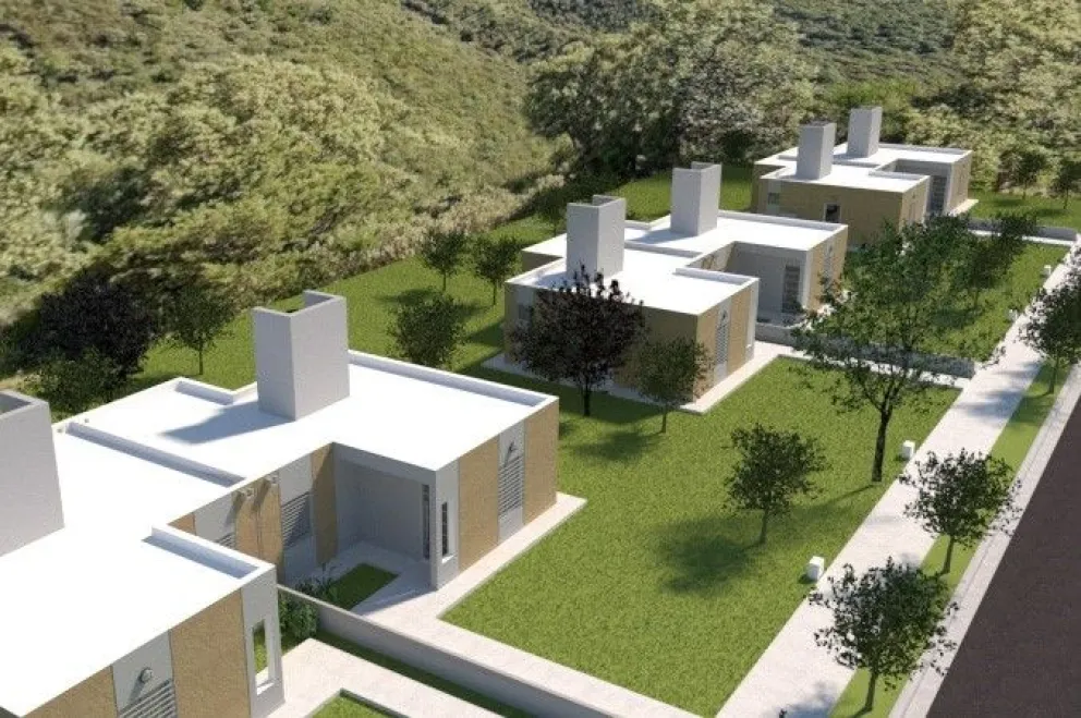 El diseño de las nuevas viviendas sociales del plan denominado Tenemos Futuro.