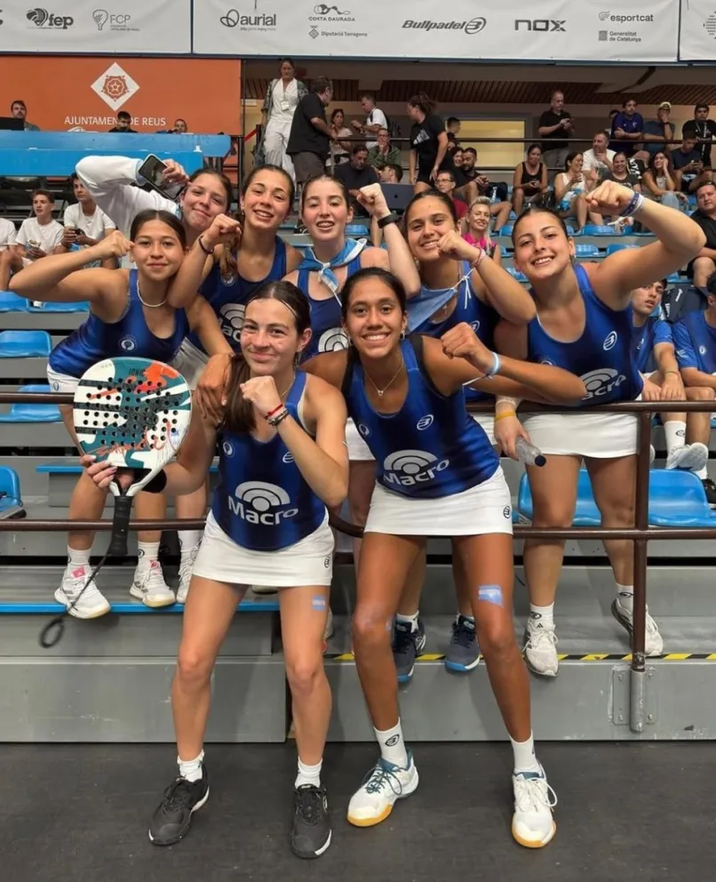 En el Mundial de Pádel disputado en Reus, España, la Selección Nacional obtuvo la medalla de bronce.