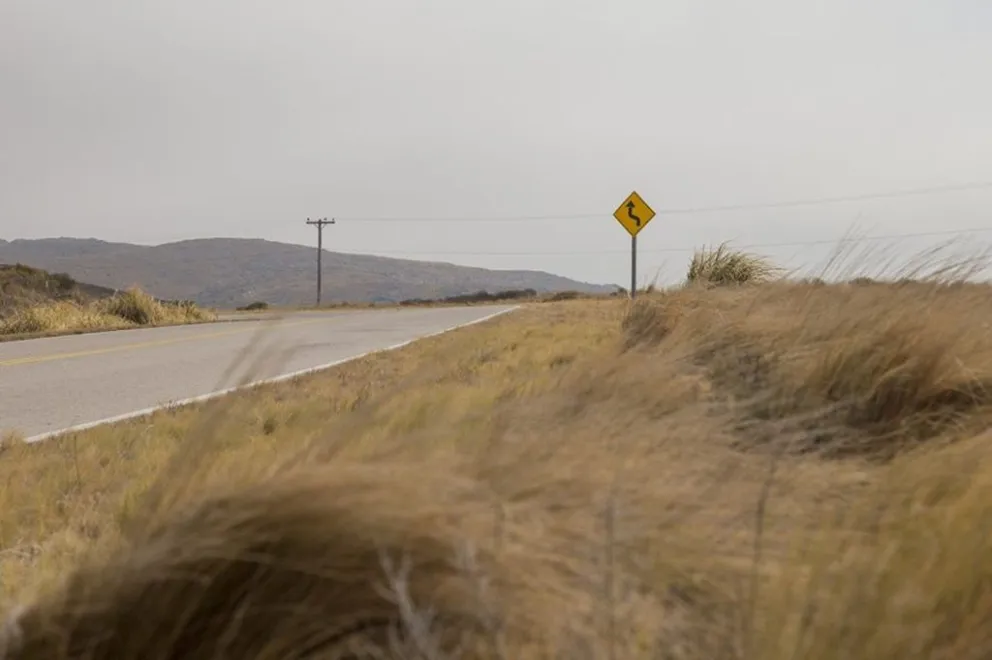 El viento del sector sur cruza todo el territorio provincial. 