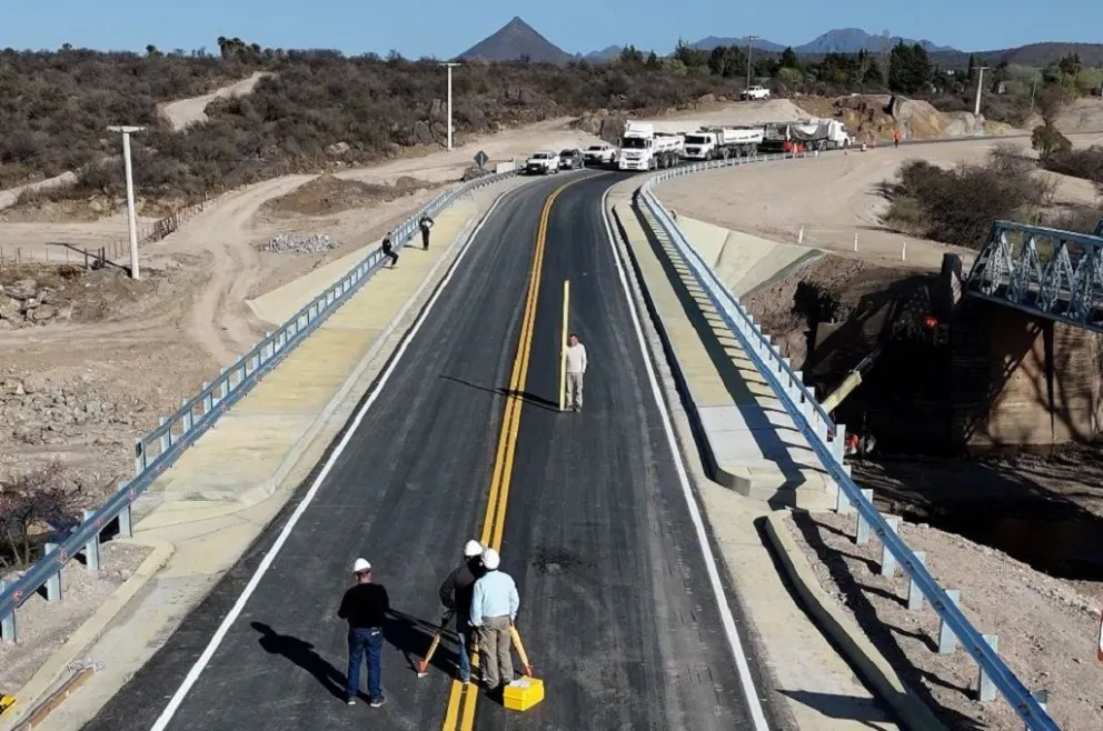 La Provincia de Córdoba licitó otro tramo de la Ruta 28. (Foto: Prensa Gobierno de Córdoba)