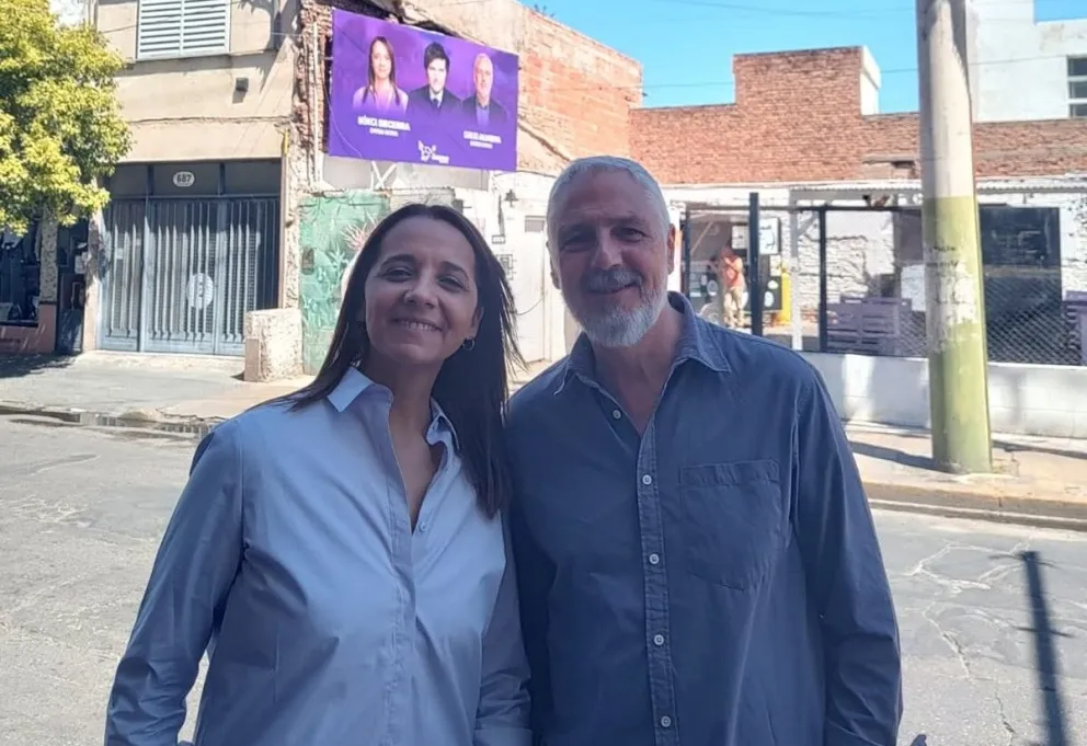 Mónica Becerra y Carlos Alemna, electos diputados nacionales.