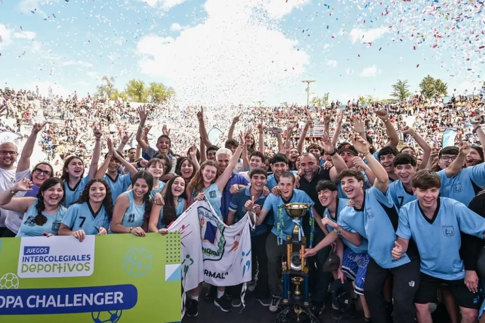 Los Juegos reunieron a más de 68 mil estudiantes del nivel Primario y Secundario de toda la geografía sanluiseña.