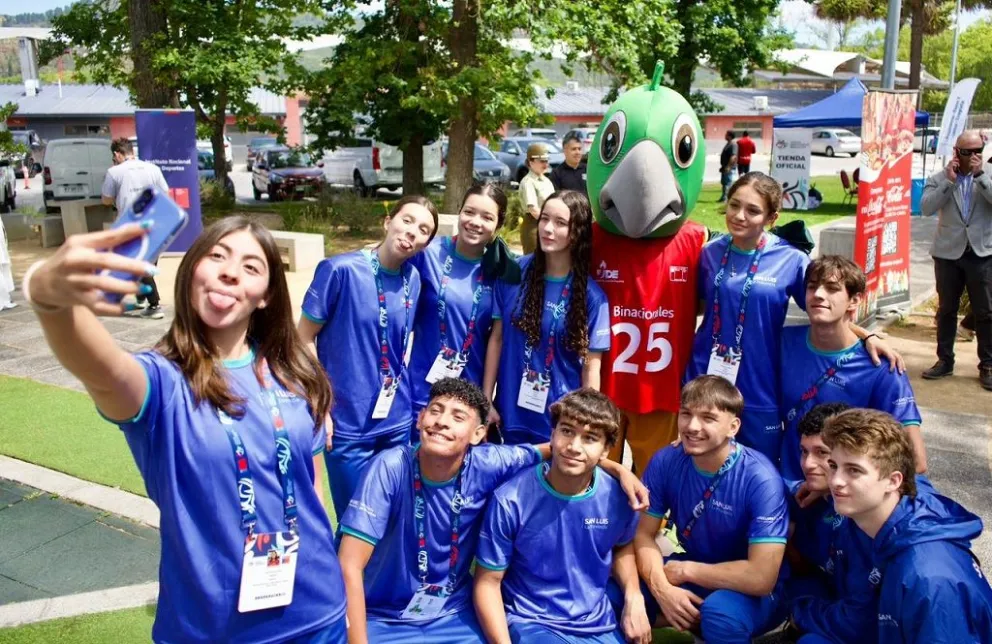 San Luis debutó este lunes en la 26ª edición de los Juegos Binacionales.