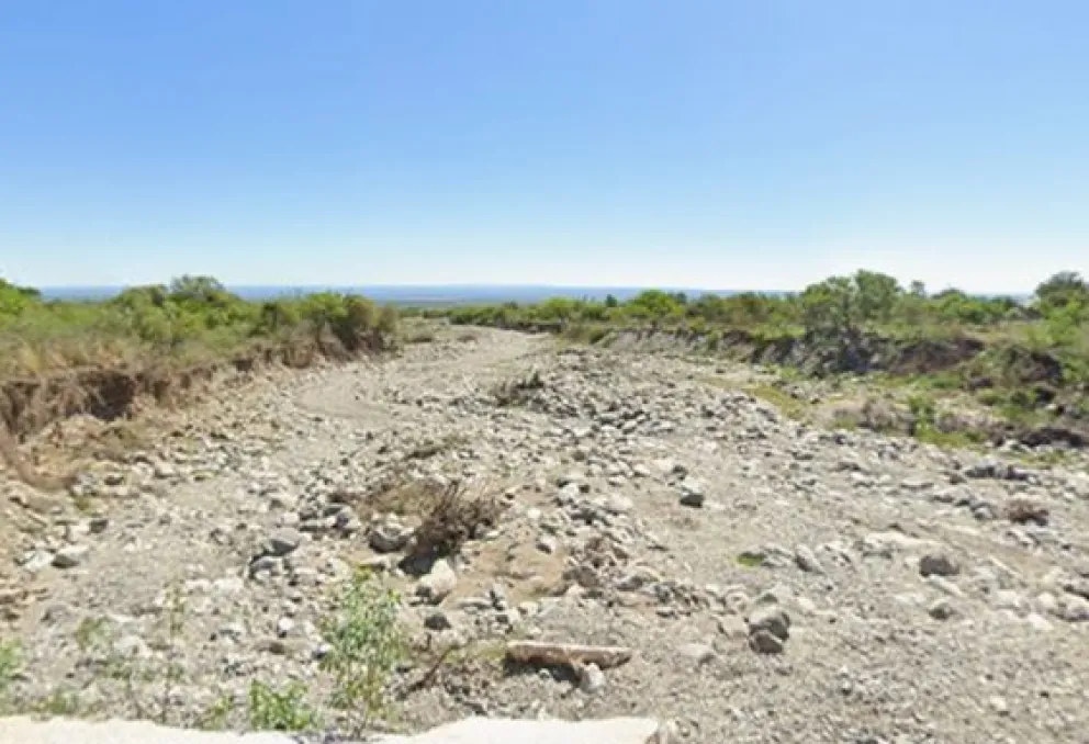 Fiscalizaron la extracción de áridos en el arroyo El Molino.