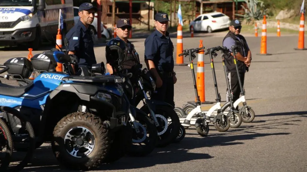 Operativo verano 2025 - 2026 en San Luis.