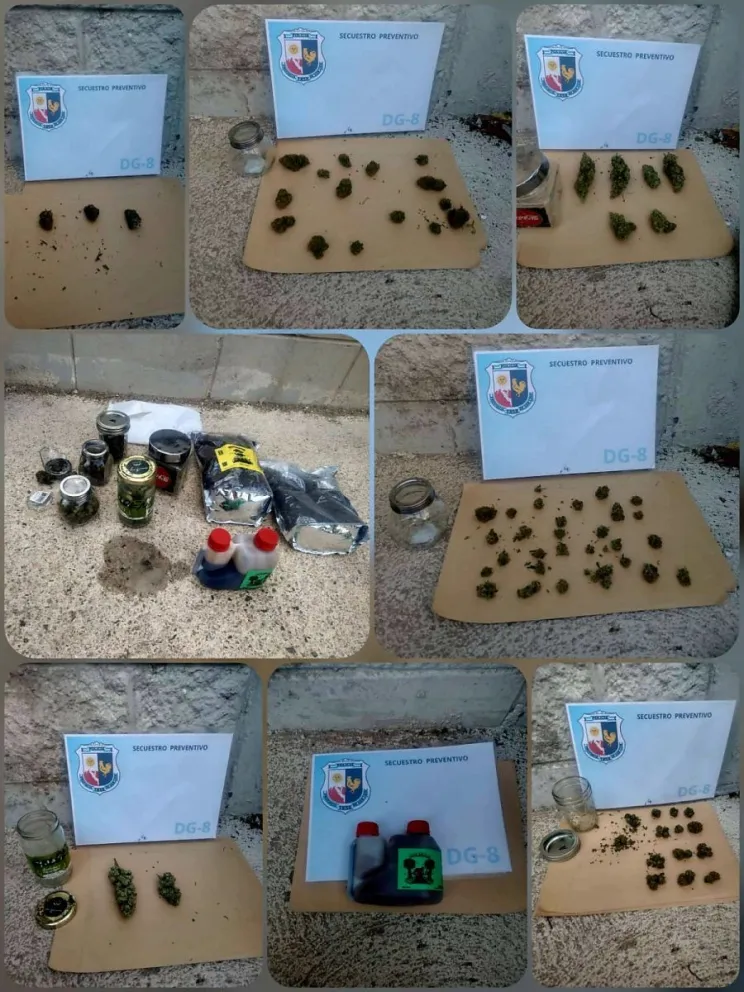 De acuerdo a las estimaciones oficiales, la sustancia incautada sería suficiente para la elaboración de unas 246 dosis, con un valor que en el mercado ilegal superaría los 700 mil pesos.