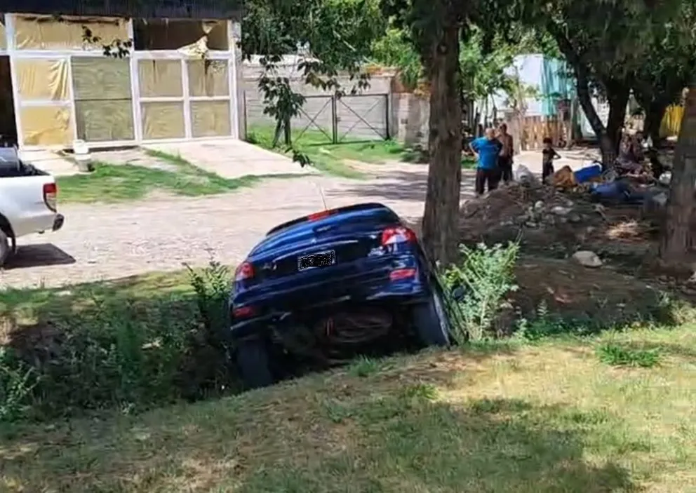 Choque entre dos vehículos en Ruta 5. (Fotos: Radio Alternativa)