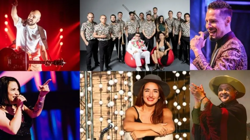 Artistas que confirmaron su participación en la 53° edición de la Fiesta Nacional Valle del Sol.