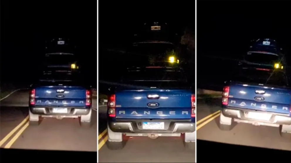 El remolque del terror en la noche de las Altas Cumbres. (El Doce TV)