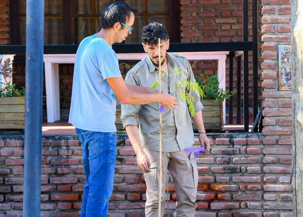 Los trabajos se desarrollaron en el tramo comprendido entre las calles Conti y Pedernera.