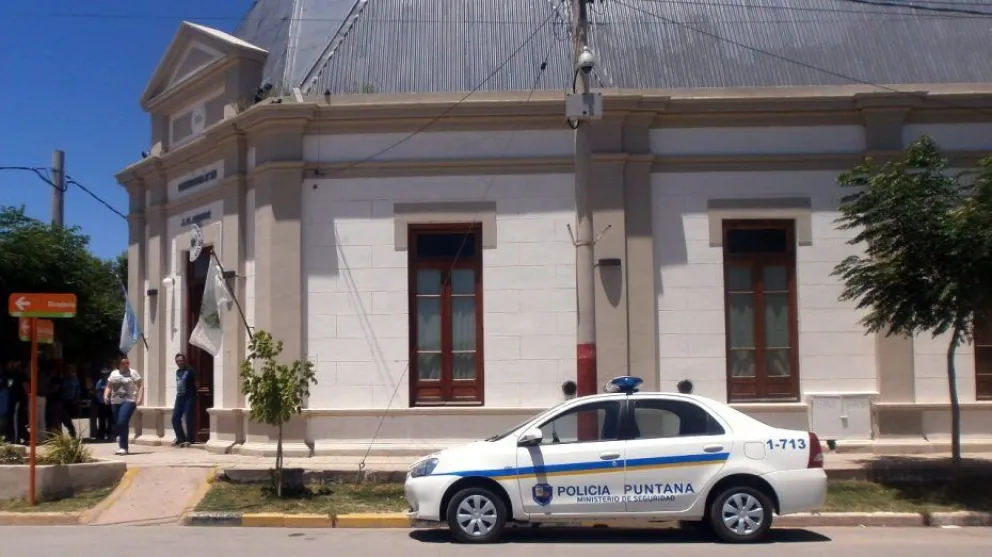 Comisaria de Santa Rosa del Conlara, que interviene en el caso del hecho en Los Peros.