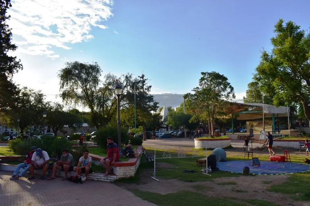 Carpintería vive un nuevo Fin de Semana Cultural en la plaza Manuel Zalazar. (Foto: Archivo)