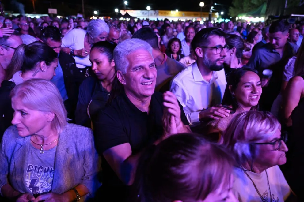 El gobernador de la provincia de San Luis, Claudio Poggi, formó parte este fin de semana de la 53° edición de la Fiesta Nacional Valle del Sol.