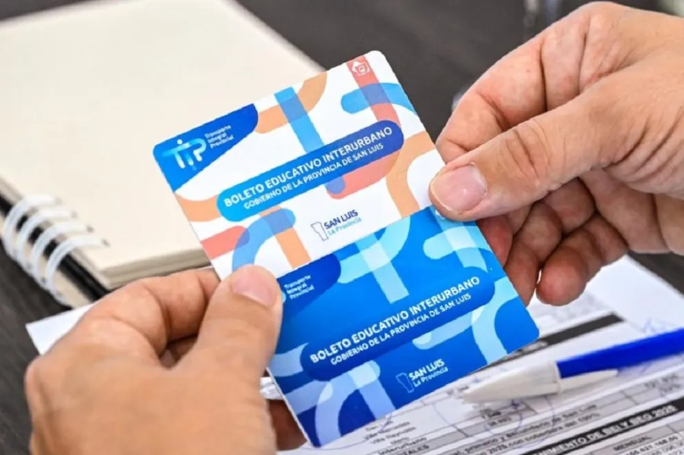 El beneficio será para todo el personal docente y no docente que utilice el sistema de transporte público interurbano, además de los estudiantes del nivel inicial, primario y secundario. 