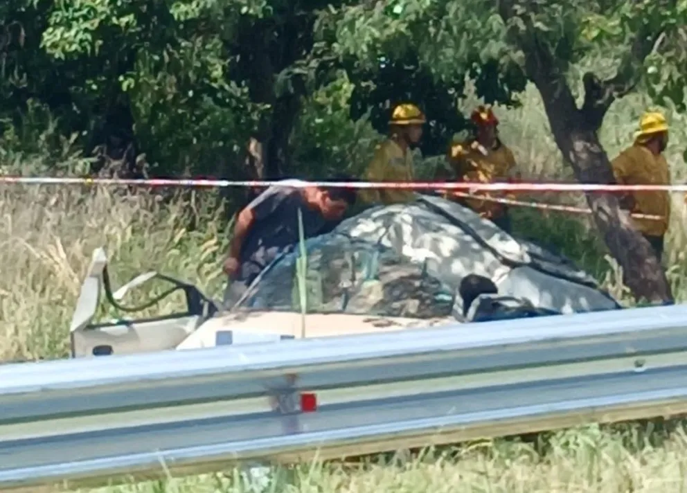 Accidente grave en San Javier: una mujer y dos menores involucrados. (Foto: Radio Verdad) 
