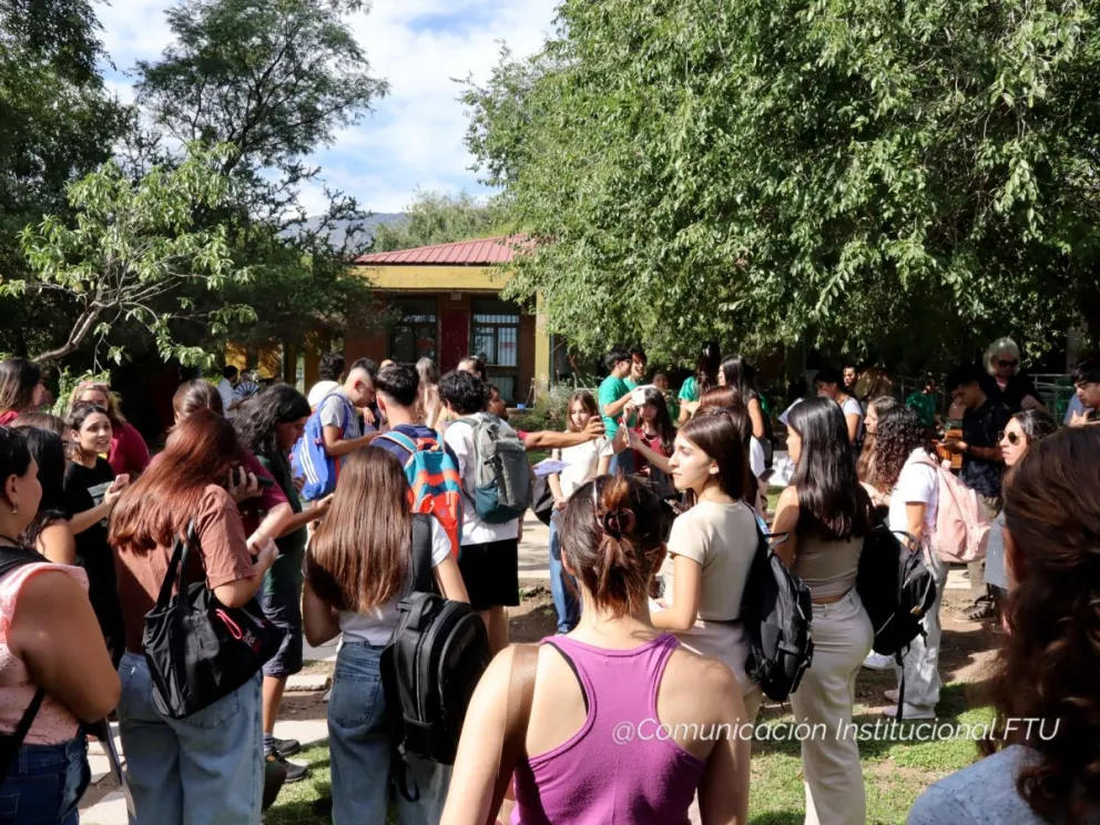 Inicio de clases en la FTU con sede en Merlo.
