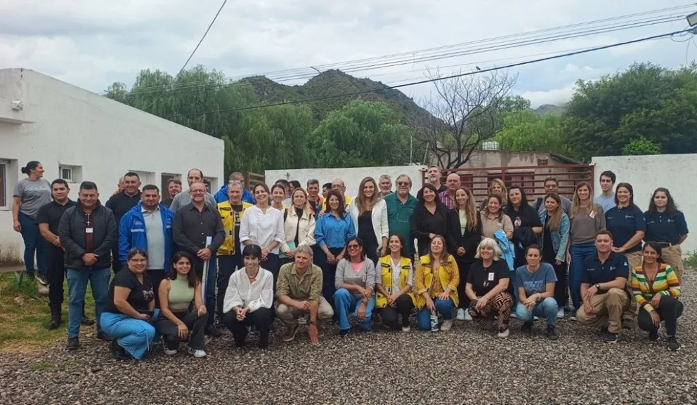 El encuentro se llevó adelante en Villa de la Quebrada. (Foto: ANSL)
