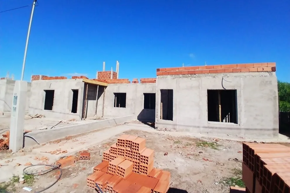 Las viviendas del programa ‘Tenemos Futuro’ avanzan en Santa Rosa del Conlara y Zanjitas.