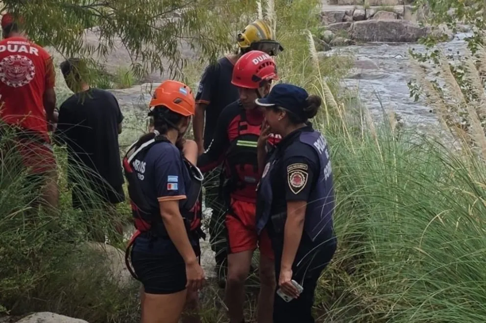 Personal de la Patrulla Preventiva intervino en el lugar junto a efectivos del DUAR y Bomberos Voluntarios.