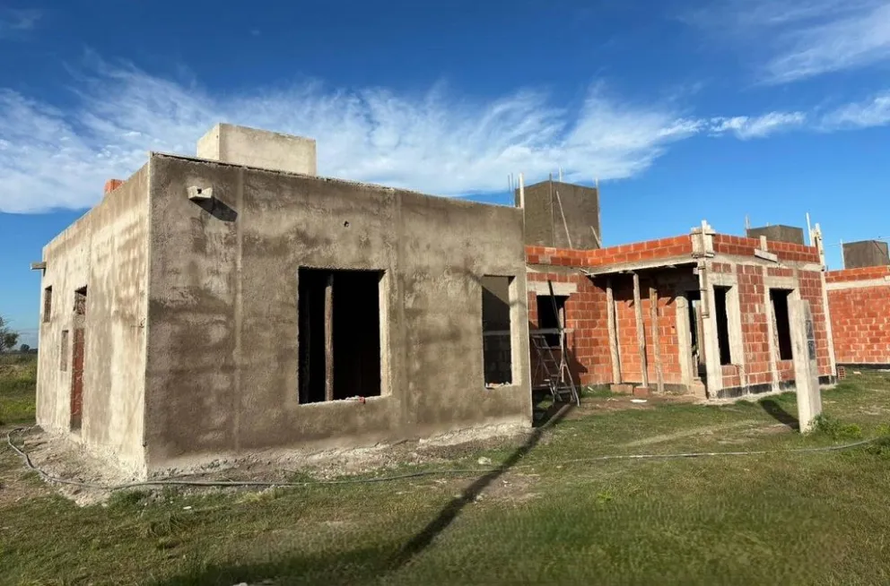 La Provincia construye otras 20 viviendas en Santa Rosa del Conlara.