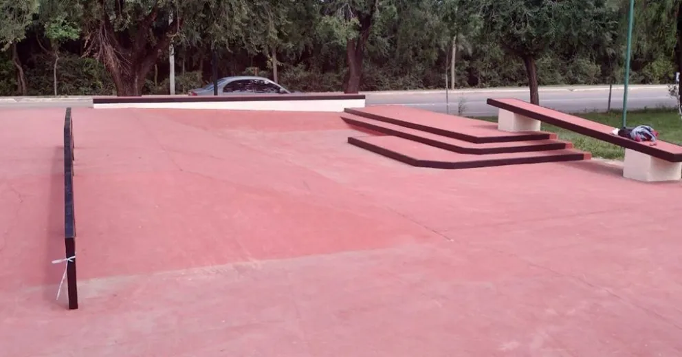 El Municipio de Carpintería llevó adelante la puesta en valor del skatepark.