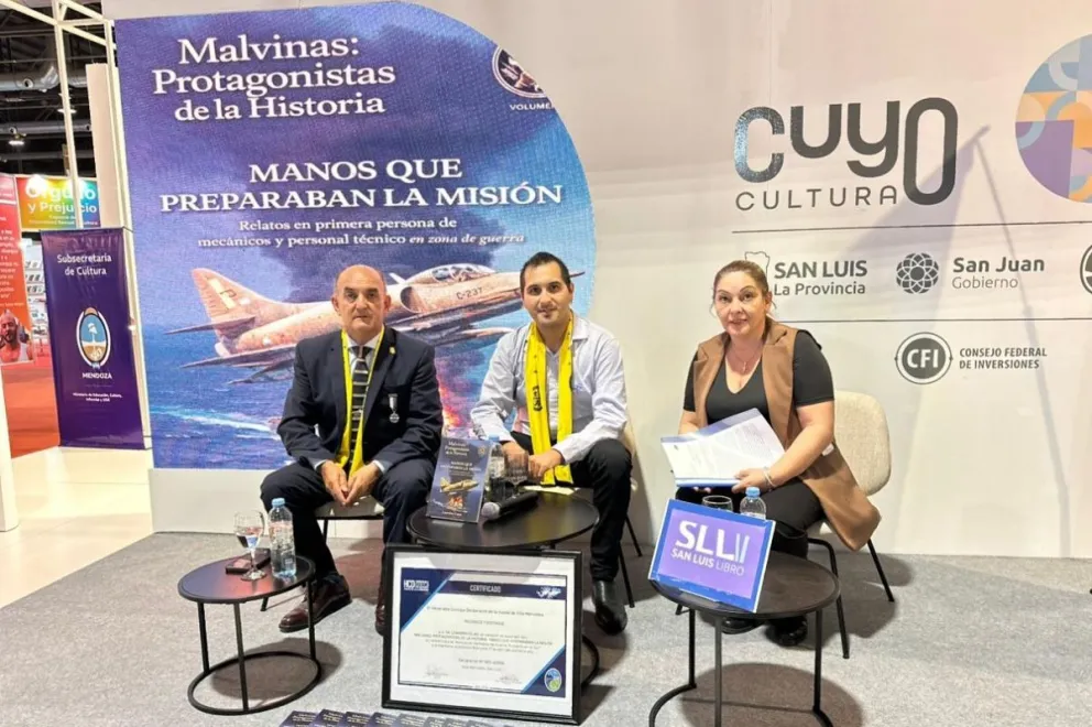 Autores puntanos en la Feria Internacional del Libro 2026.