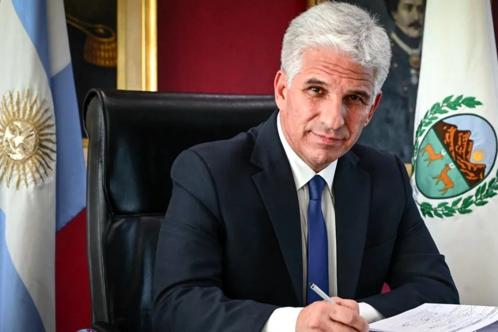 Claudio Poggi gobernador de San Luis.