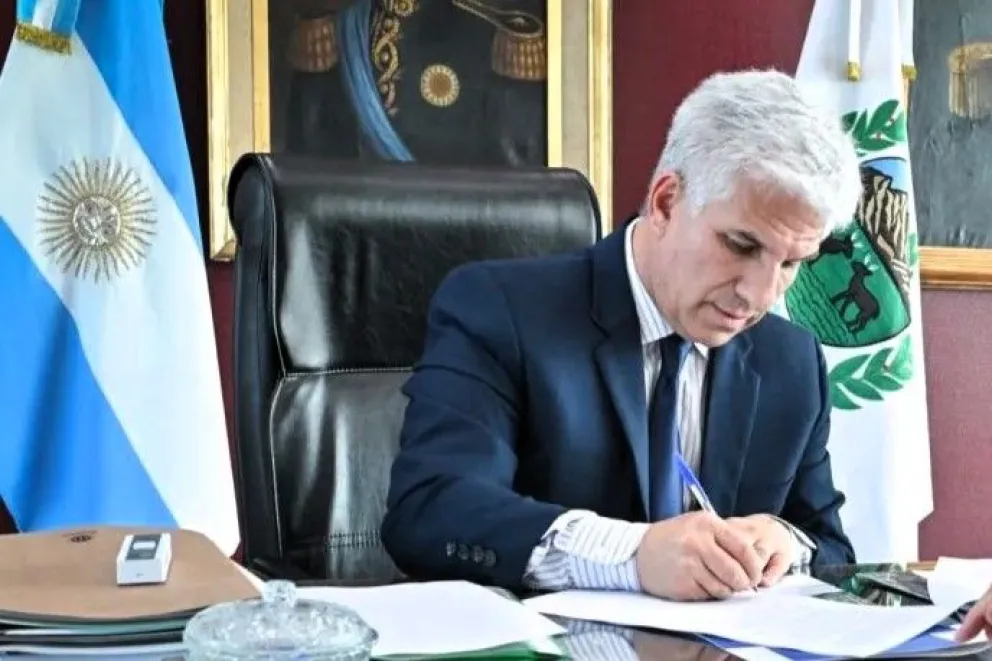 Claudio Poggi, gobernador de San Luis.