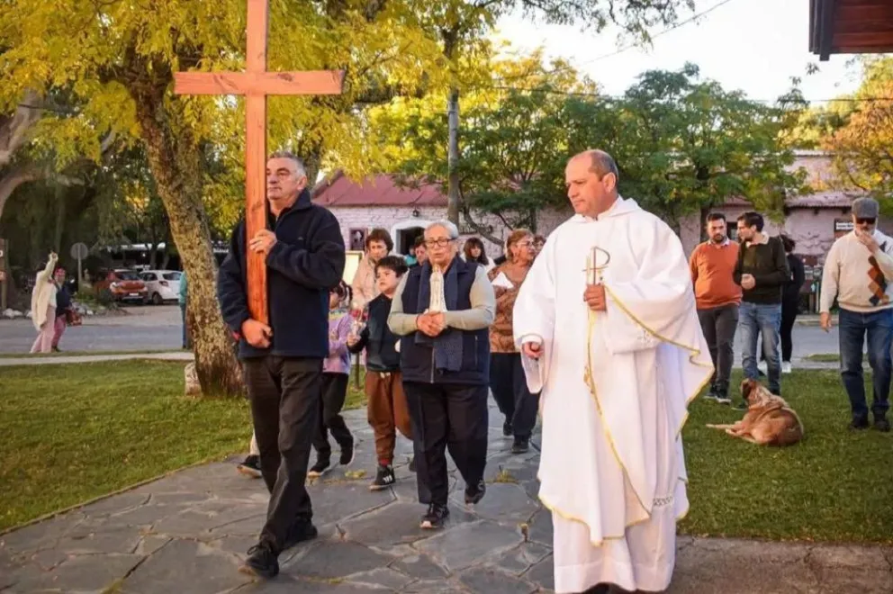 El miércoles, las actividades patronales continuaron en la iglesia del barrio.