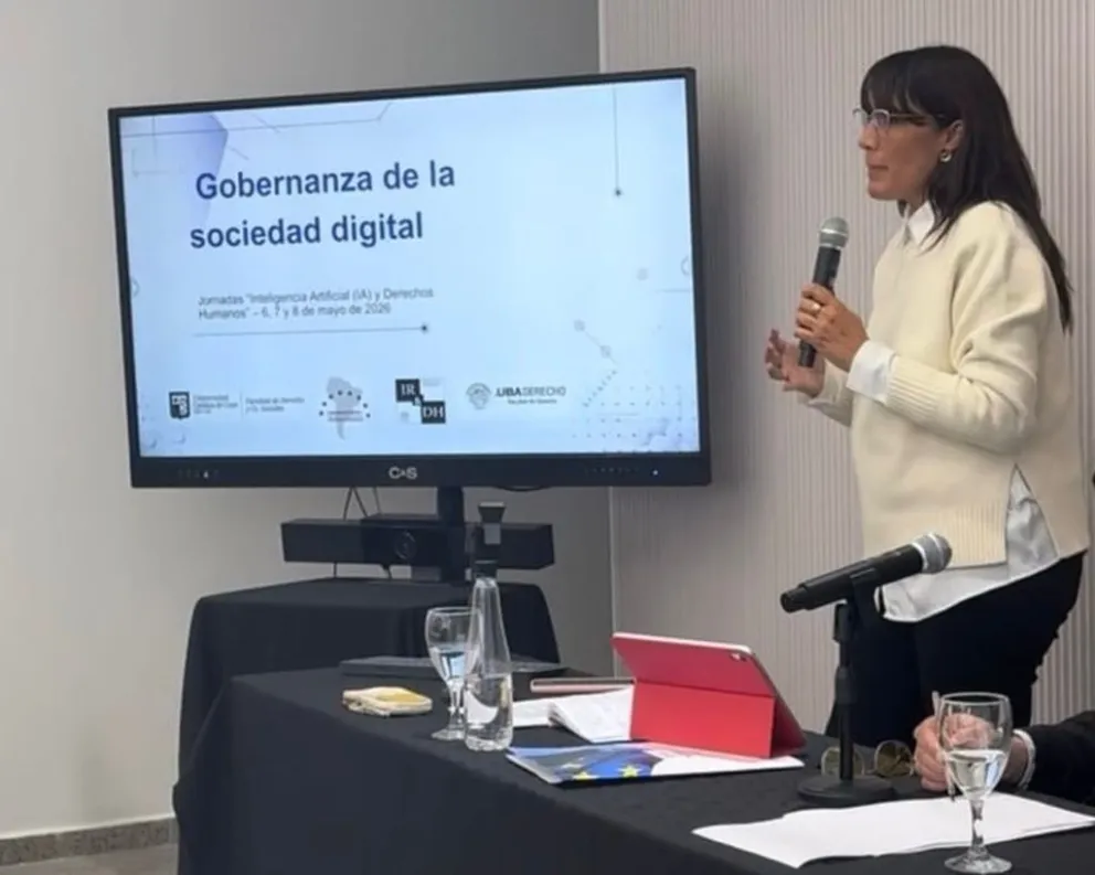 La UCCuyo San Luis y la UBA realizaron una jornada internacional sobre Inteligencia Artificial y Derechos Humanos.