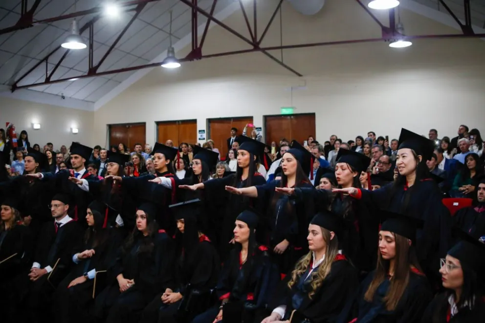La UCCuyo San Luis celebró a sus nuevos profesionales