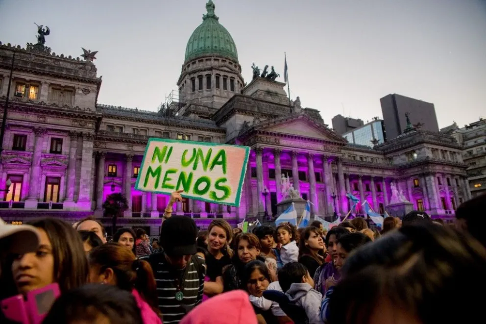 Hace 11 años se realizó el primer #NiUnaMenos. (Foto: Agencia NA)