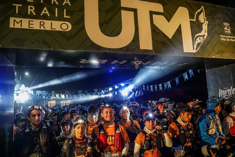 La Villa de Merlo fue escenario este fin de semana de una nueva edición del Ultra Trail Merlo.