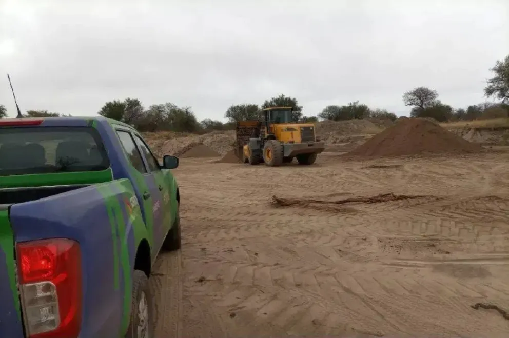 Operativo ambiental en traslasierra.