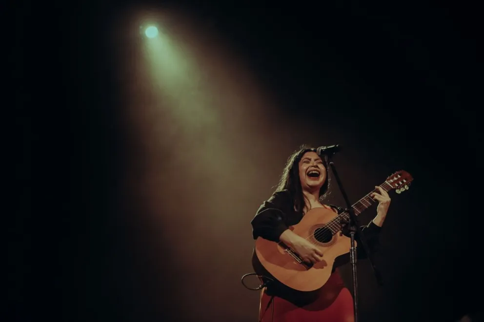 Nadia Larcher se presenta en Villa de Merlo el lunes 29 de junio.